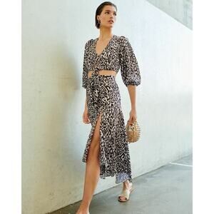 Shona Joy Isabella Midi Skirt Size 10